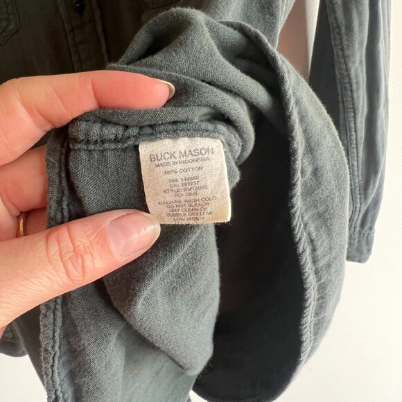 Atlantic Double Weave Vintage Two Pocket Shirt - Picture 6 of 7